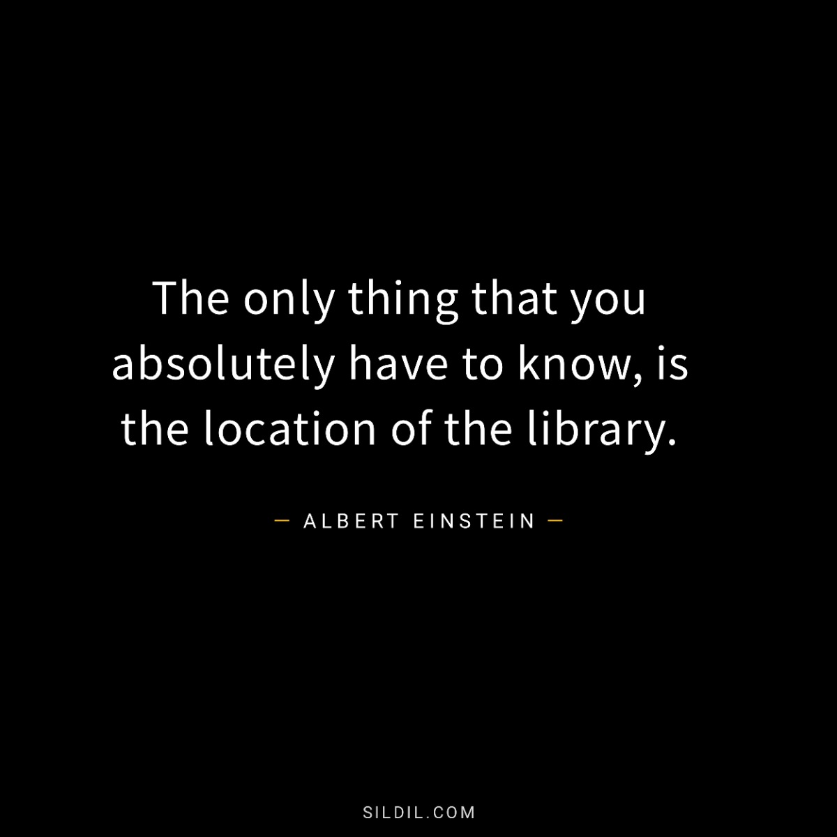The only thing that you absolutely have to know, is the location of the library.