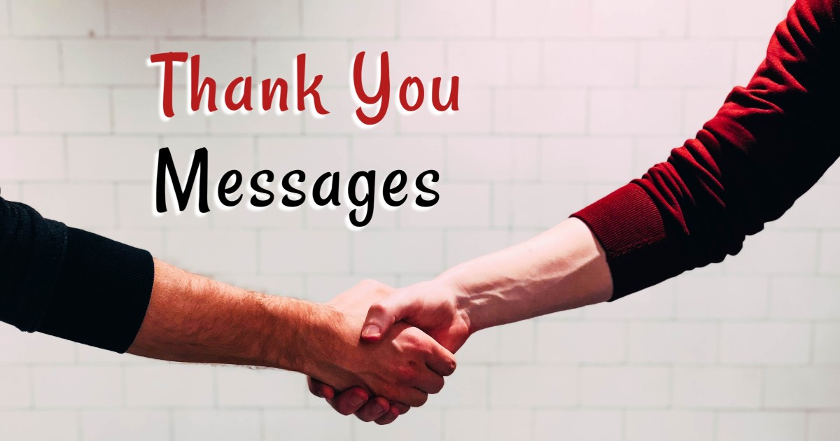 350+ Thank You Messages, Quotes, Phrases, and Wording