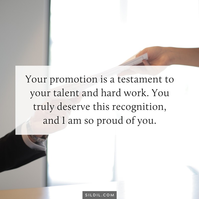 Congratulations Messages for Promotion
