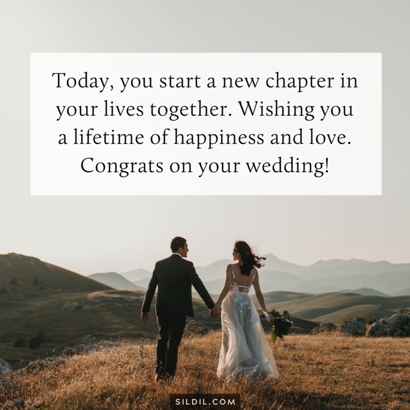 Congratulations Messages for Wedding