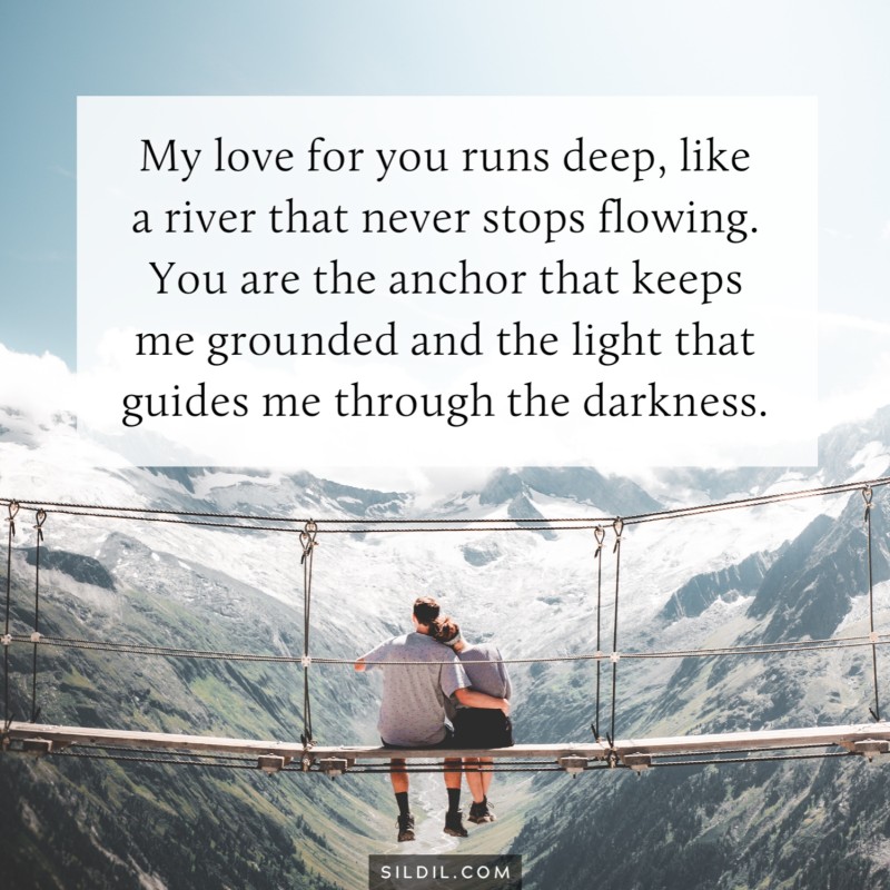 Deep Love messages for Him
