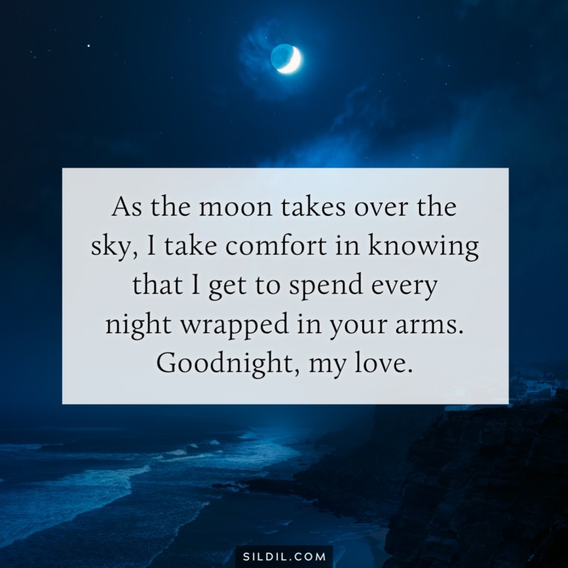 Good Night Love Messages for Him
