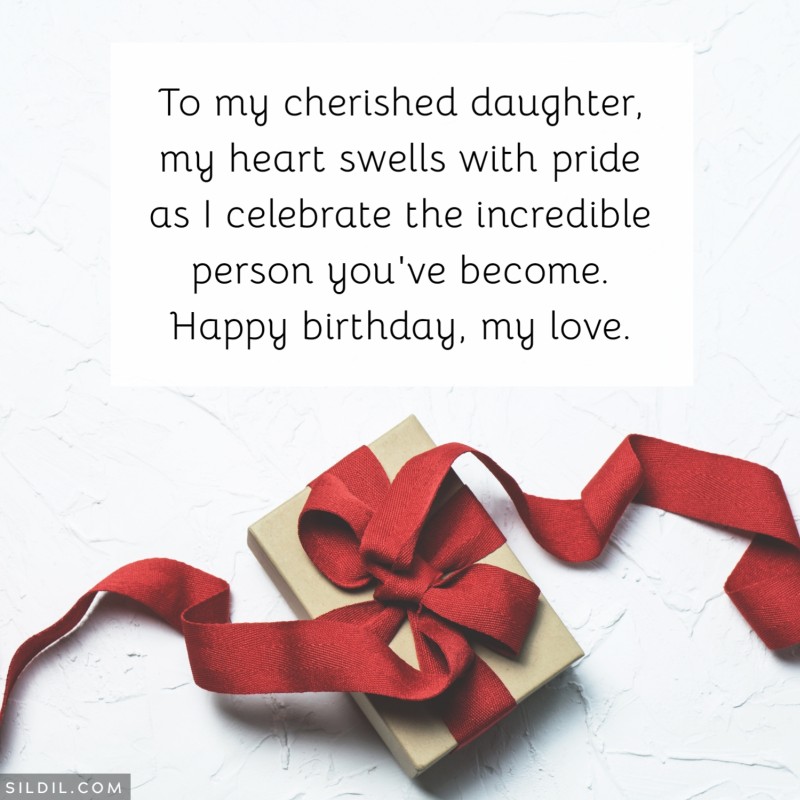Birthday Wishes for Daughter From Mom