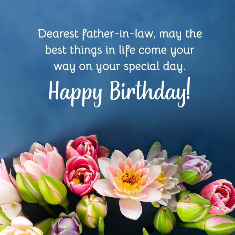 Birthday Quotes for Father in Law