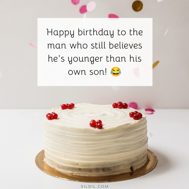 Funny Birthday Message for Father in Law