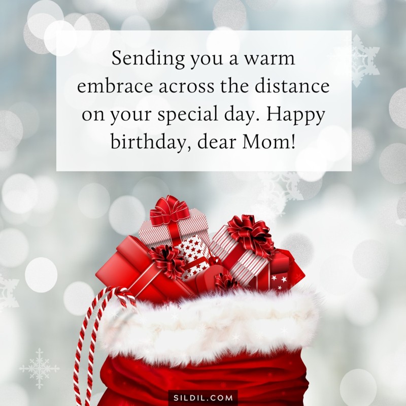 Birthday Messages for Mother Long Distance