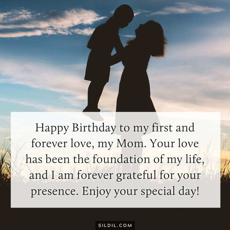 Birthday Wishes for Mom From Son