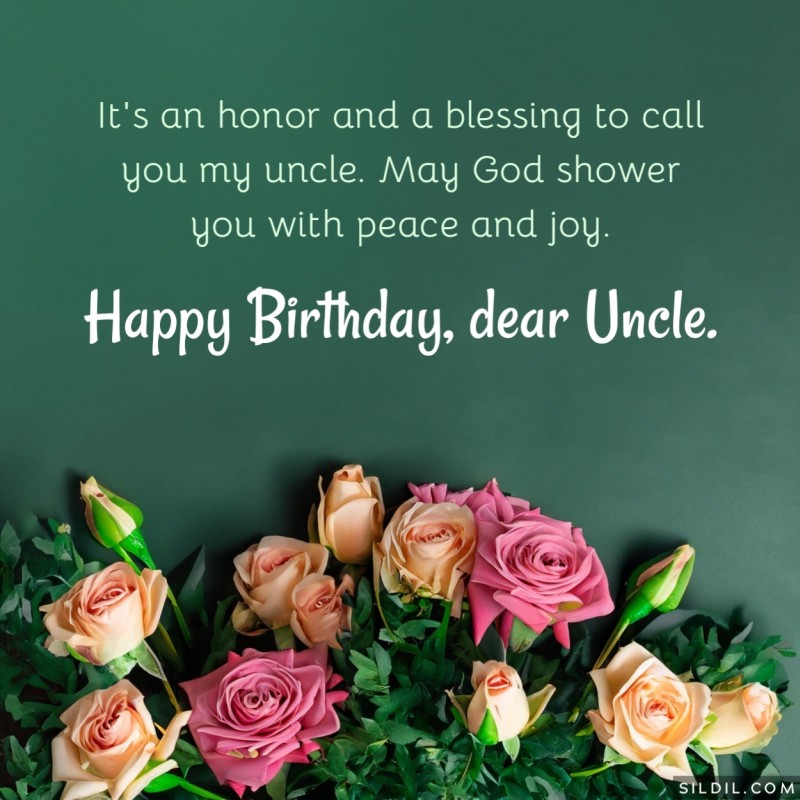 Birthday Messages for Uncle