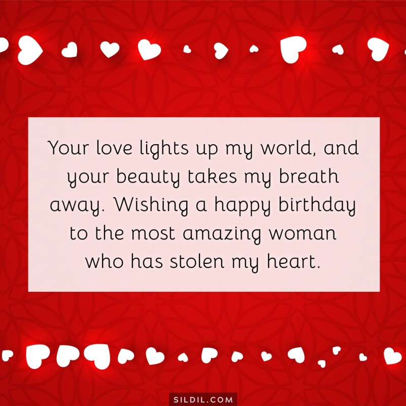 Birthday Wishes for Wife With Love