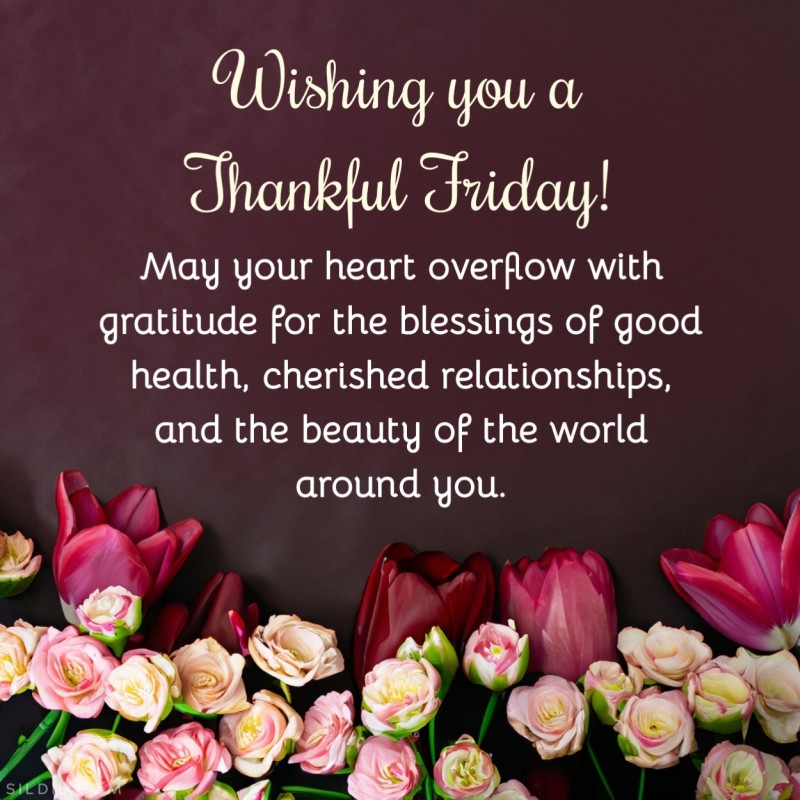 Thankful Friday Blessings