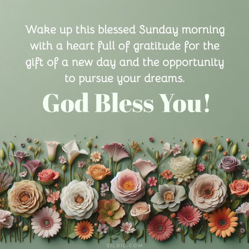 Inspirational Sunday Morning Blessings