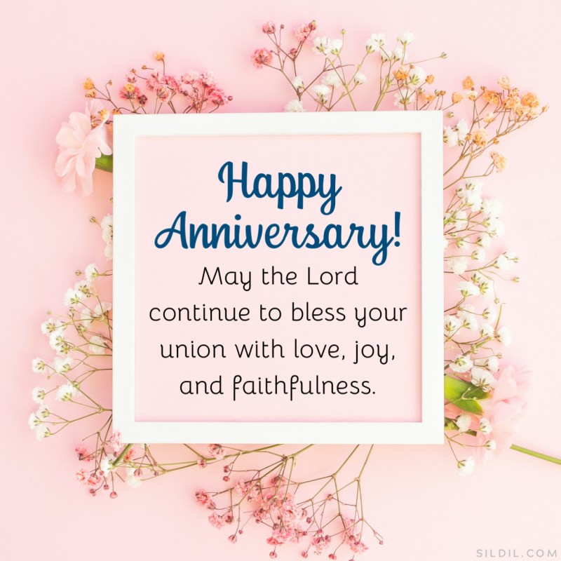 Religious Wedding Anniversary Wishes for Friends, Prayers & Blessings