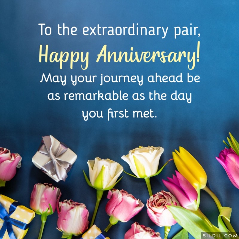 Wedding Anniversary Wishes for Sister and Brother in Law