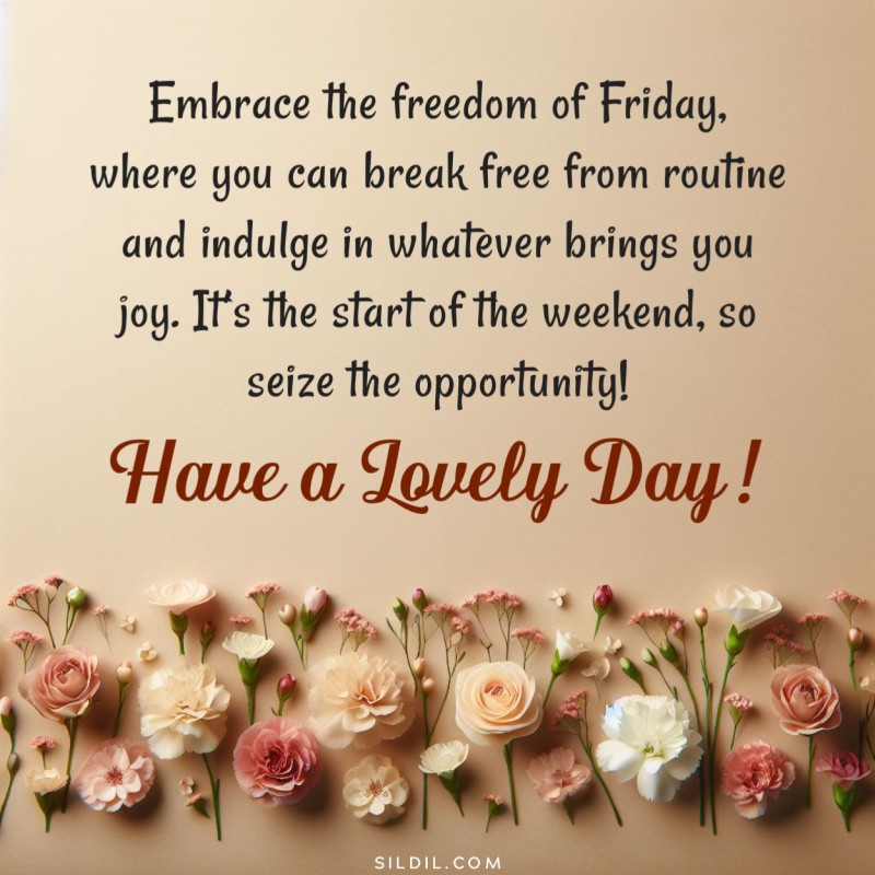 220+ Happy Friday Greeting, Wishes, Messages and Quotes