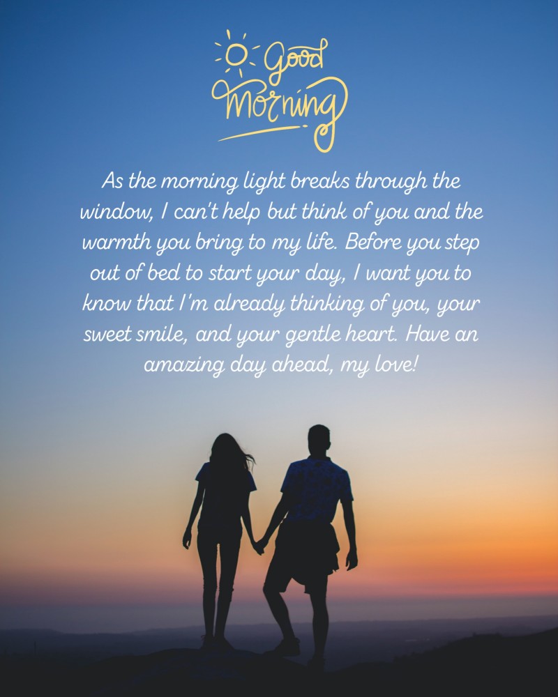 110+ Good Morning Paragraphs for Him (Sweet & Romantic)