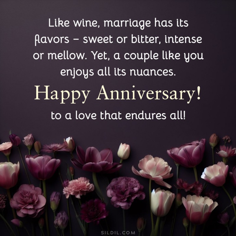 220+ Wedding Anniversary Wishes, Messages And Quotes